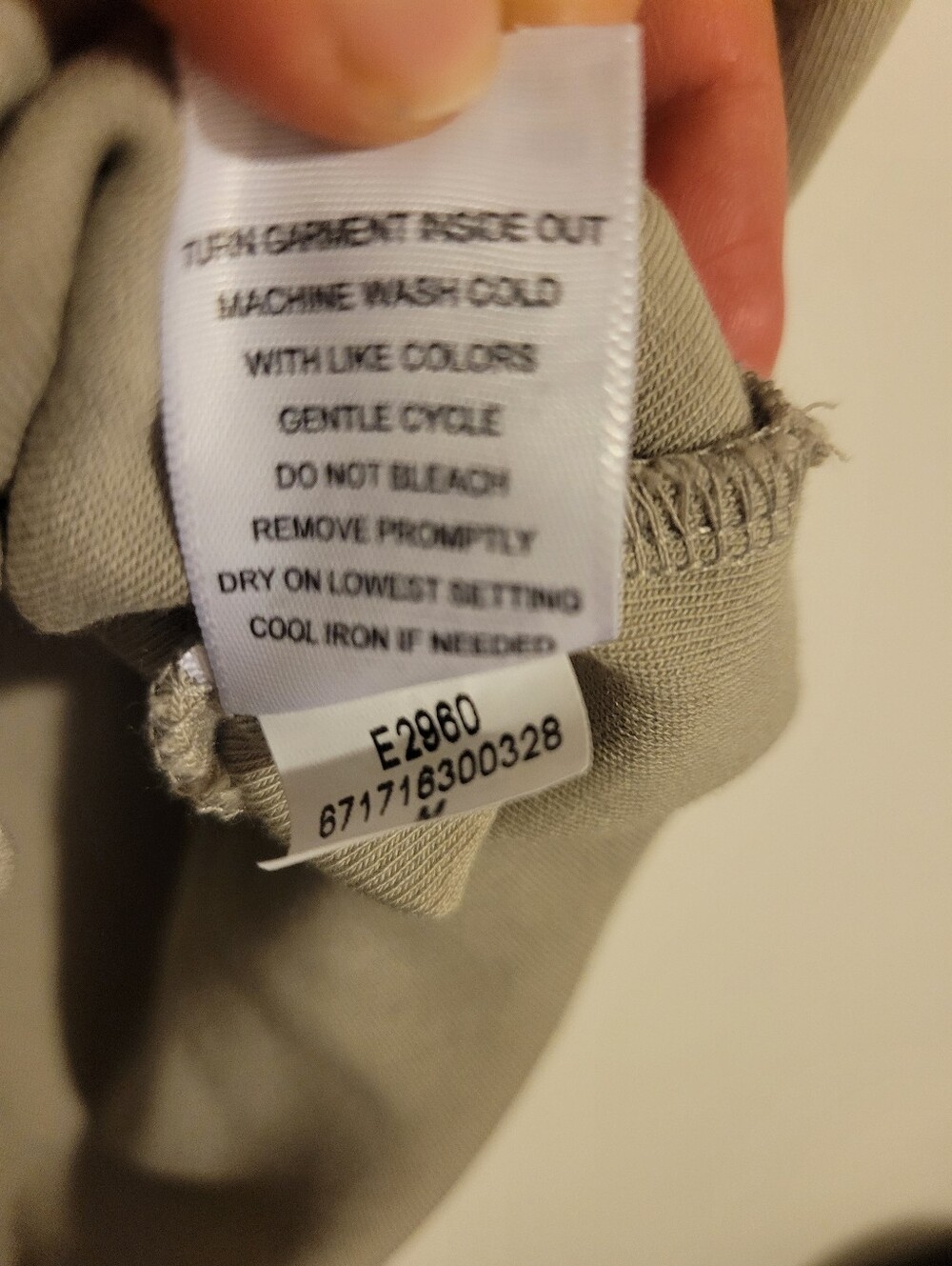 AYR High Hopes Skirt Stone Grey M Pima Cotton Blend - Picture 6 of 10